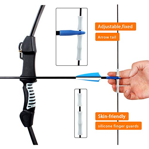 Rtemis 45\" Recurve Bow and Arrows Set Longbow Kit wih Bow Sight–Archery Kit for Adult Beginners Youth Teen Boy Gifts Outdoor Sports Game Hunting Toy