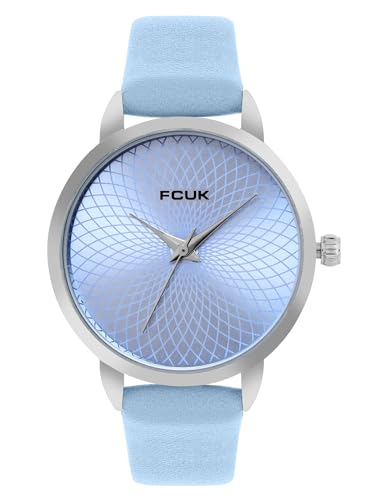 FCUK Light Blue Dial Analog Watch for Women - FK00023G (B0CMJ1CJ4S) Amazon Price History, Amazon Price Tracker