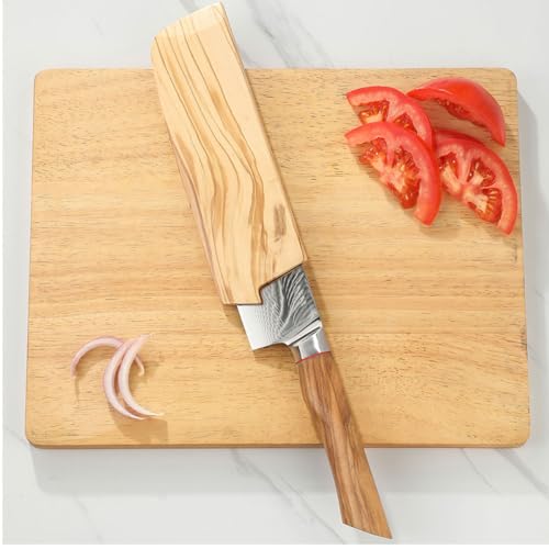 Set Cuchillos Cocina 12 Piezas Acero Aleación Madera miniatura 7