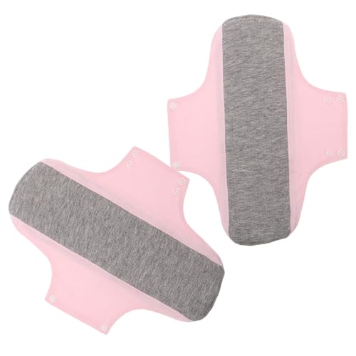 TEHAUX Compresas Posparto Reutilizables Ultradelgadas 22X28 CM Forro Absorbente de Algodón Lavable Protección Antifugas para Incontinencia Nocturna y Cuidado Femenino Diario