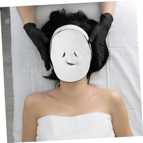 FOMIYES 2 Peças Compressa Quente Facial Máscara Hidratante Toalhas De Facial Hidratante Máscaras Fac