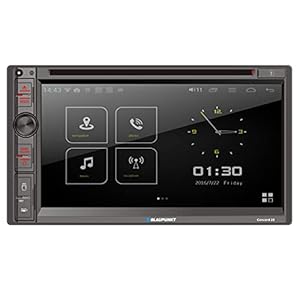 BLAUPUNKT Concord20 Double Din Car Stereo in-Dash 6.9-Inch Touchscreen Multimedia DVD/CD Receiver with Bluetooth, AM/FM, Aux Input, USB Port, MicroSD Car Slot