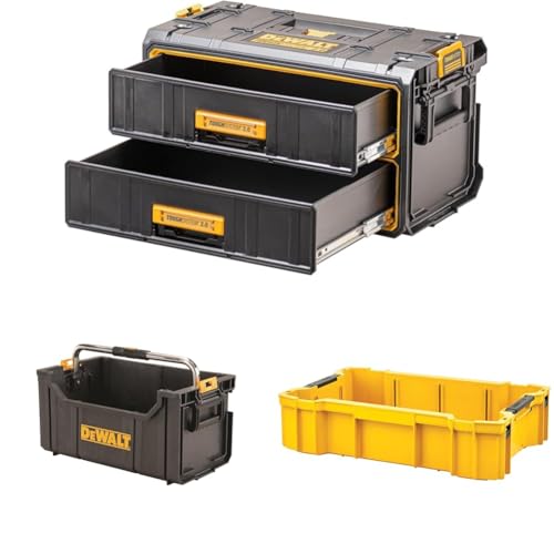 �y�Z�b�g�����z�f�E�H���g(DEWALT) �^�t�V�X�e��2.0 2�i�`�F�X�g �H� ���[�P�[�X �c�[���{�b�N�X �ςݏd�ˎ��[ Tough System 2.0 DWST83529-1 + �^�t�V�X�e�� �V�X�e�����[BOX �g�[�g�^�C DS280 �����O�n��