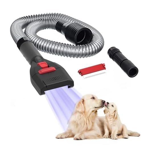 Defurry Pet Vacuum Grooming Brush and Shedding Comb Kit for Dog/Cat Hair, Vacuum Attachment Deshedding Tool for Dogs/Cats,Professional Accessories Remover for Pet's Undercoat Fur