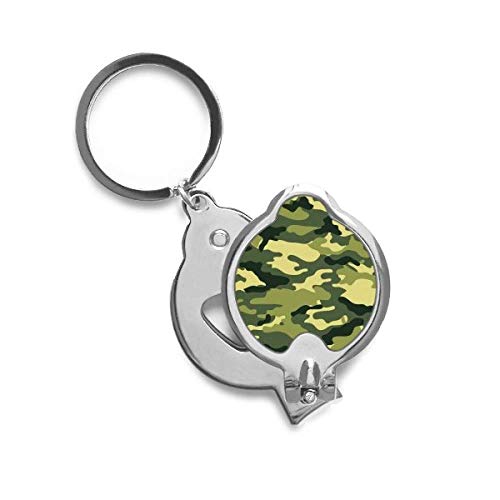 Cortador de uñas DIYthinker ergonómico contra uñas quebradizas con diseño camuflaje