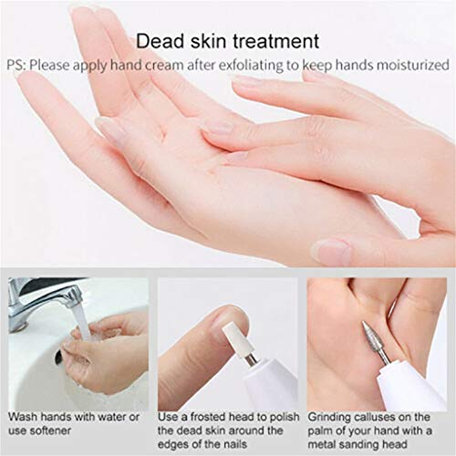Broca Elétrica de Unhas, Kit Profissional de Manicure, Conjunto Elétrico de Manicure, Lixa de Unhas,