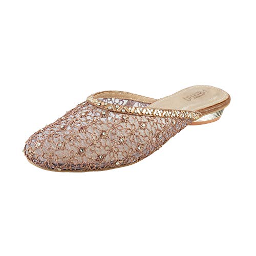 Image of Metro Women Beaded Women Mules (35-3679)
