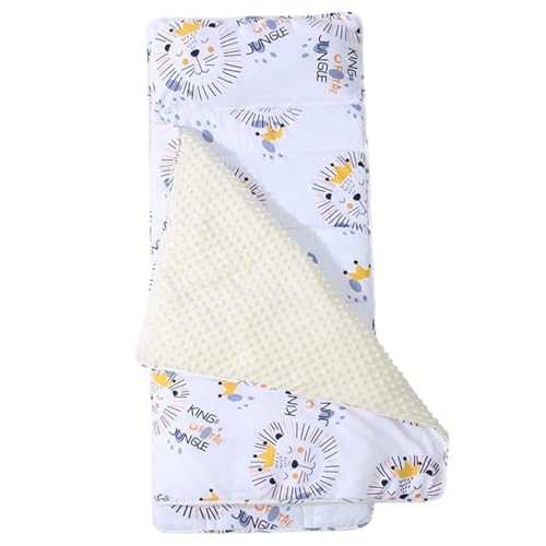 Tapis De Couchage Enfant Joiedomi – Oreiller Et Couverture Inclus – 55 X 20 Pouces – Thèmes Dinosaure, Licorne – Dès 3 Ans