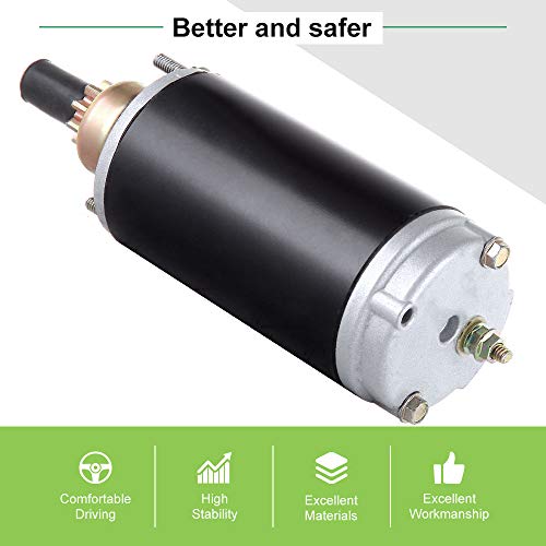 Image of SCITOO Starters New Compatible for Cub Cadet Tractors-Garden 2072 1987-1989 2082 1992-2000 for Toro Mowers-Fairway Groundsmaster 117 1985-1990 Mowers-Zero Turn 720-Z Tractor 1987 5774N SAB0026