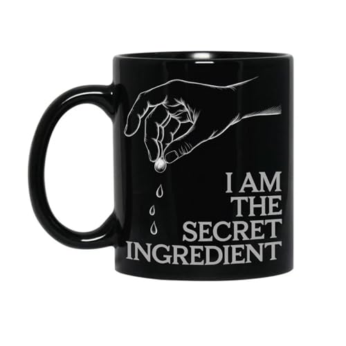KRIXIAVIKA Secret Ingredient Funny Cooking Cook Chef - Taza de café de 325 ml - 425.2 g