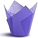 Tulip Baking Cupcake Liners: 100 Liner Count Cupcake and Muffin Wrappers (Violet Purple)