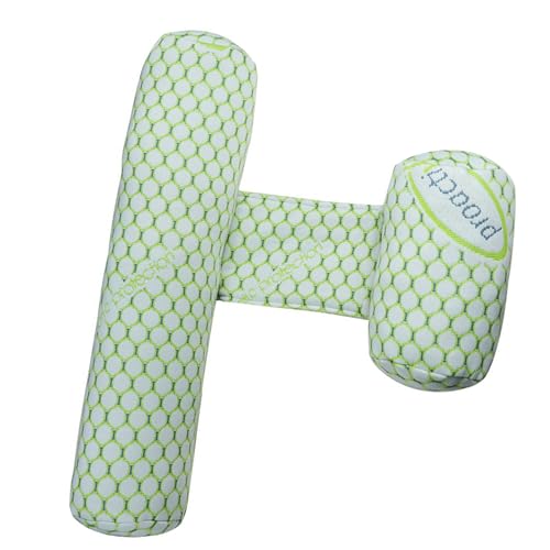 Bemonew Oreiller compensé pour Nouveau-né, Coussin Anti-roulis pour bébé avec Tissu Frais et Respirant, Vert (7, 87 à 9, 45 Pouces)