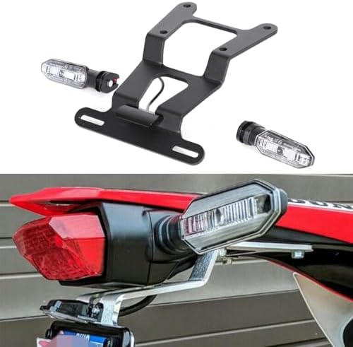 LED License Plate Light Tusk Fender Eliminator Kit For Honda