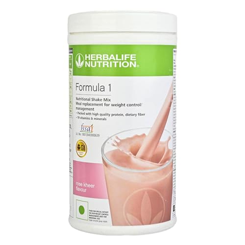 Image of HERBALIFE FORMULA 1 ROSE & KHEER (500g) WITH SHAEMATE (500g) SET OF 2PCS * Nutrition Drink (2x0.5 kg, ROSE+SHAKEMATE* Flavored)