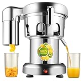 Estrattore commerciale del succo, creatore del succo di frutta e verdura, spremiagrumi centrifugo resistente dell'acciaio inossidabile, quantità del succo di kg/hr 80-100