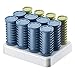 Conair Instant Heat Compact Hot Rollers w/Ceramic Techology; Black Case with Blue and Green Rollers, 12 Count