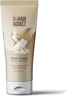 صبغة شعر مؤقتة بلون أشقر فروستي من تيمب تونز