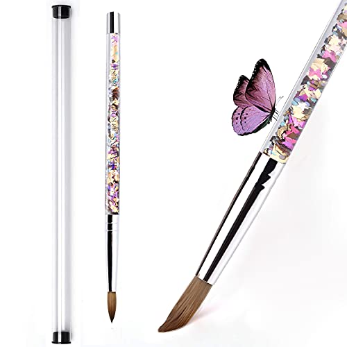 HEVAENS Acrylic Nail Brush: Perfect for Applying Acrylic Powder and Liquid for Professional Manicure and Pedicure