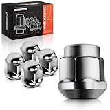 A-Premium M12-1.50 Wheel Lug Nuts Compatible with Honda CR-V, Civic, Accord, Fit, Insight, Element, Prelude, S2000, CR-Z, CRX, Wagovan & Acura CL, EL, Integra, Legend, MDX, Front or Rear, 5-PC Set