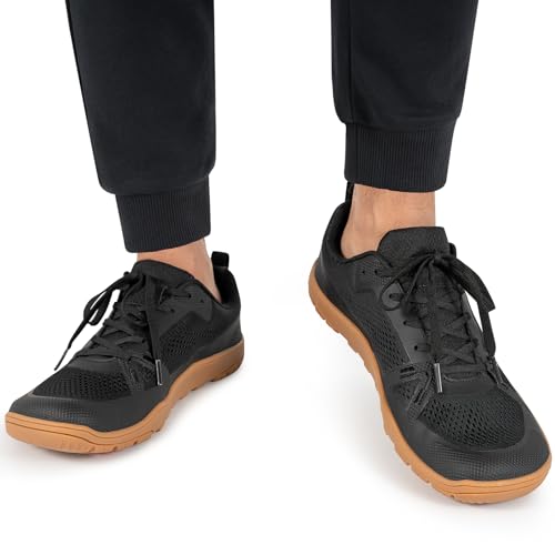 Image of Pulltop Barefoot Trail Running Shoes for Men - Wide Toe Box | Zero Drop Sole | Minimalist Cross-Training Shoes