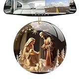 Photo Gallery wezalget ornamenti per presepe, ciondolo per auto da appendere, ornamento 2d in acrilico, ciondolo religioso natalizio per auto e decorazione per feste a casa Photo Gallery wezalget ornamenti per presepe, ciondolo per auto da appendere, ornamento 2d in acrilico, ciondolo religioso natalizio per auto e decorazione per feste a casa