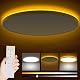 LED Deckenleuchte, 36W Deckenlampe mit 1800K Nachtlicht Amber 39cm, Weiß