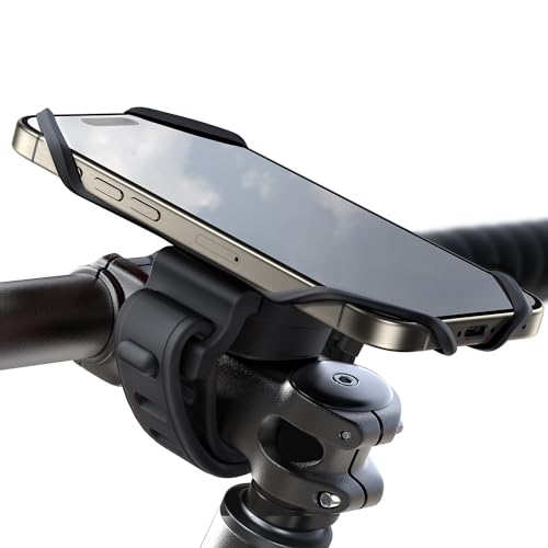 Supporto Telefono Da Bici In Metallo A Spirale – Regolabile, Antiruggine, Per Manubrio