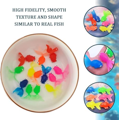 Image of Realistic Fish Animal Figure Toys for Kids| 15Pcs Underwater Marine Ocean Fish Action Figurine Model Toy for Boys & Girls Aquatic Water Animals Playset Sea Creatures Birthday Gift for Children
