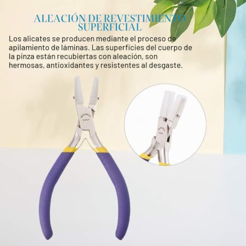 Alicates para joyería BENECREAT juego de 3 piezas para manualidades 7