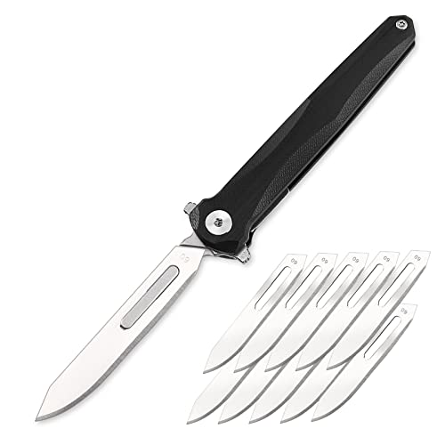 ITOKEY Pocket Knife for Men, Folding Scalpel Knife, EDC Utility Knife