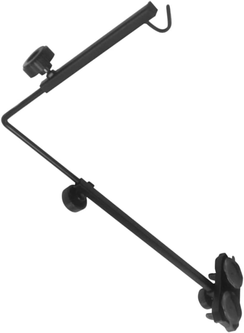 Heat Lamp Stand for Reptiles and Turtles Bracket for Basking Light Fixture for Fish Tanks and Aquariums Flexible Height and Angle for Optimal Pet Lighting