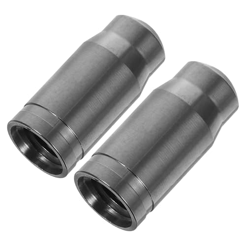 Tapas de válvula francesa de titanio MAGICLULU para bicicletas y automóviles, tapones metálicos anti-polvo para válvulas de neumáticos, 1 par, protección resistente para ciclismo de montaña y carretera miniatura 1