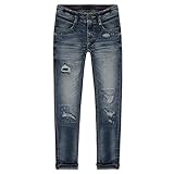 vingino jeansjacke in mid blue wash, fantastischer Tragekomfort