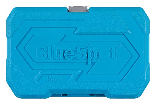 Blue Spot Tools 01530 46 PCE 1/4" Chrome Vanadium Socket Set (4-14mm)
