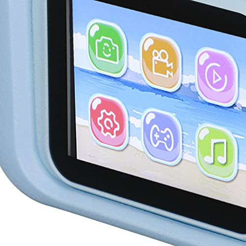 Câmera de bebê MP3 Game Câmera de bebê 2 IPS HD para crianças Azul