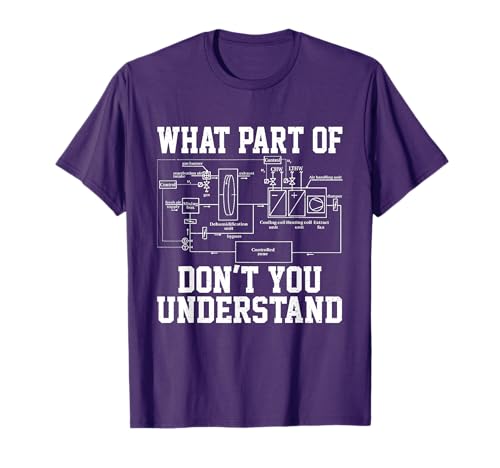 What Part of Don't You Understand Retro HVAC Technician T-Shirt