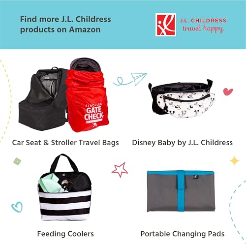 J.L. Childress 3-IN-1 Kids Travel Tray & Tablet Holder - Car Seat Lap Tray Desk for Toddlers, Road Trip Essentials, Car Seat Activity Table, Travel Accessories - Grey/Teal by J.L. Childress - Used condition - Image 8