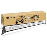 RIGIDON 52インチ675Wライトバー、トリプルロウフラッドスポットコンボ67500LM LEDライトバーウォータープルーフ運転ボートオフロードLED作業ライトATV UTVトラックルーフバンパーバンパー