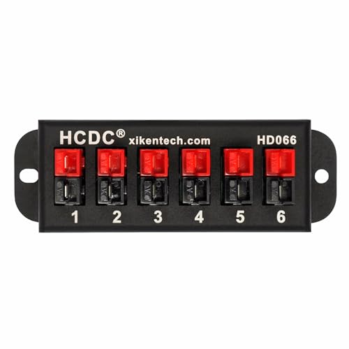Bloc de distribution 6 positions HCDC HD066 aménagement van et camping-car