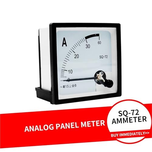 Solución para control de corriente con amperímetro analógico SQ72-A cuadrado 2