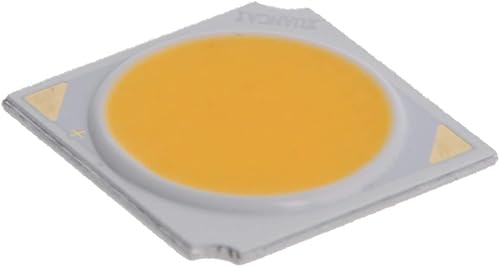 Bettomshin 1 unids COB aluminio LED chip módulo 5 W 300MA blanco cálido 3000 K alta potencia para lámpara de reflector 0.512x0.512 in