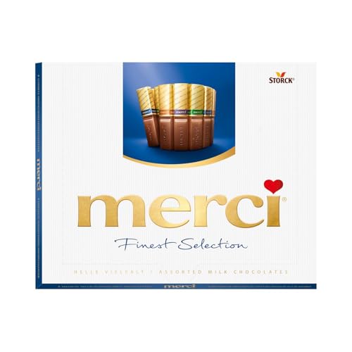 Helle Vielfalt - Chocolate alemán 250 g compatible con Merci Finest Selection Variety - 1 x 250 g - Especialidades de chocolate - Gran idea de regalo - compatible con Merci