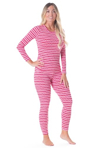 Image of Rocky Thermal Underwear For Women (Thermal Long Johns Set) Shirt & Pants, Base Layer w /Leggings /Bottoms Ski /Extreme Cold