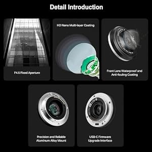 VILTROX 28mm F4.5 XF Pancake APS-C for Fuji XF, Auto Focus Wide Angle Prime Lens for Fujifilm Fuji X-Mount X-Pro2 X-Pro3 X-S10 X-T20 X-T30 XT30II X-T200 X-H2 X-H2S X-T5 X-S20 X-T50 X-M5 X-E2S — photo 6 of 6