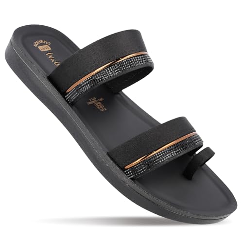 Image of WALKAROO Women's Fashion Sandals with Open Toe, Soft Sole and Lightweight - WLR74024