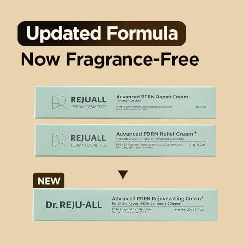 Image of Dr. Reju-All Advanced PDRN Rejuvenating Cream with 99% Purity Salmon DNA, Collagen Gel with Hyaluronic Acid & Niacinamide, 20g