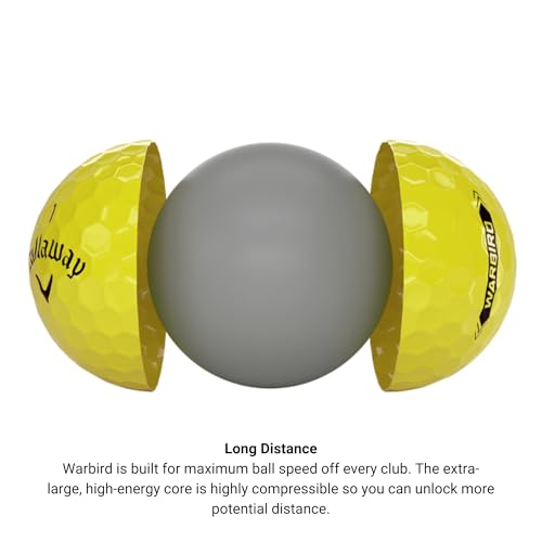 Callaway Warbird Golf Balls – Maximum Distance & Speed