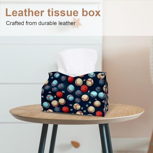 Support de boîte à mouchoirs baseball pour ranger vos serviettes - 3