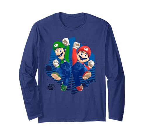 The Super Mario Galaxy Movie Mario & Luigi Galaxy Jump Long Sleeve T-Shirt