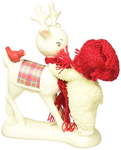 Department 56 Snowbabies “Reindeer Kisses” Porcelain Figurine, 5”